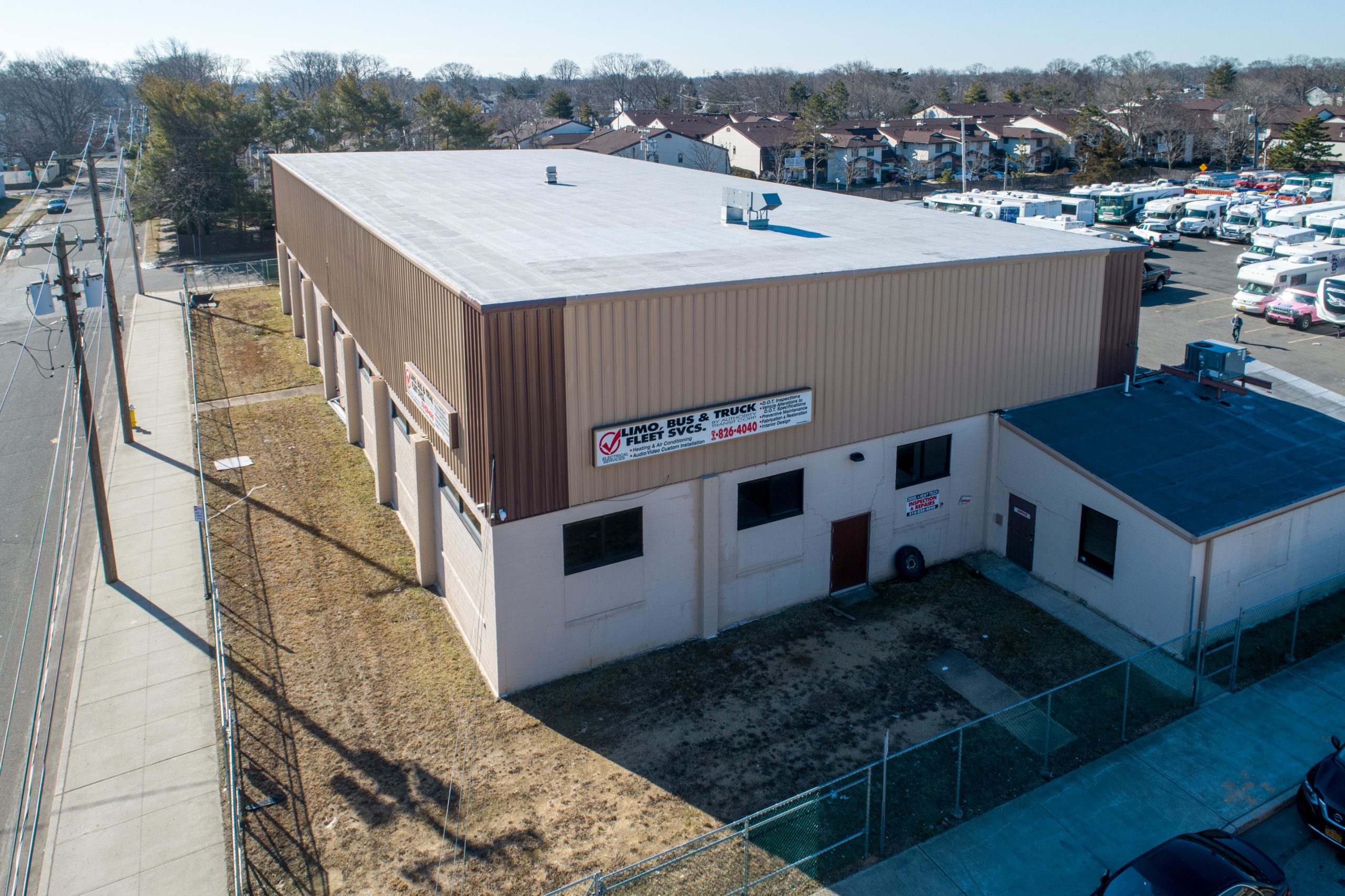 Limo Service Warehouse Mill Brook Fire Protection